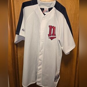Minnesota Twins Majestic Jersey Size Large